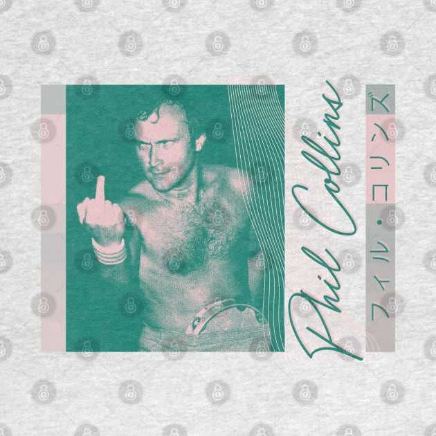 Phil Collins is cooler than you /\ Retro Aesthetic Design by unknown_pleasures